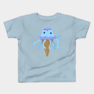 Octo-Ice Cream Cone Kids T-Shirt